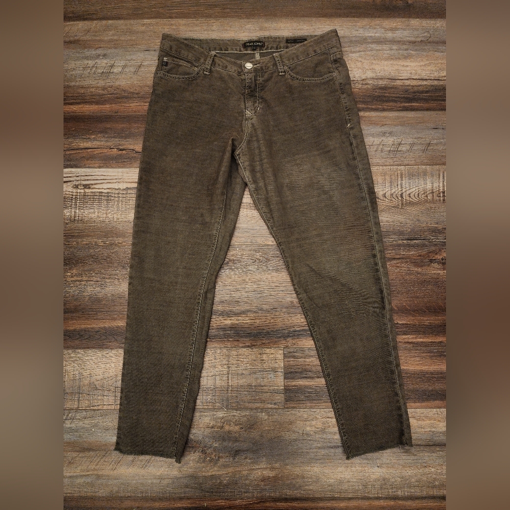 Dear John Joyrich comfort pants, olive green, size 31
